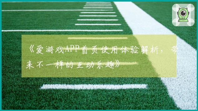 《爱游戏APP首页使用体验解析,带来不一样的互动乐趣》